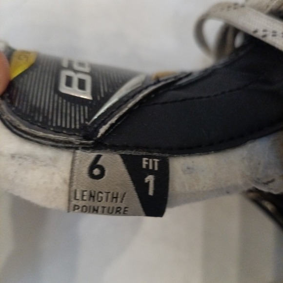 Used Bauer Supreme 3S Pro Size 6 Fit 1 Ice Hockey Skates (Shoe Size 7.5) main image 5